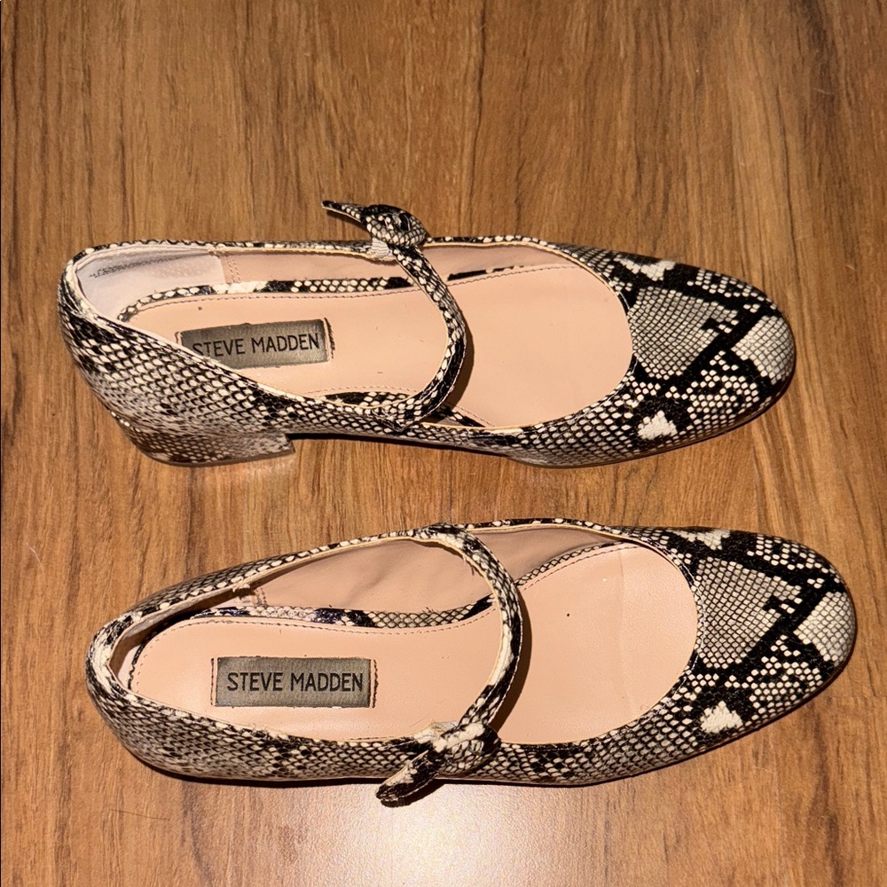 Steve Madden Snakeskin Heels